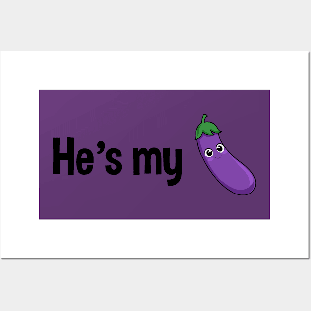 Eggplant Wall Art by Spensyr